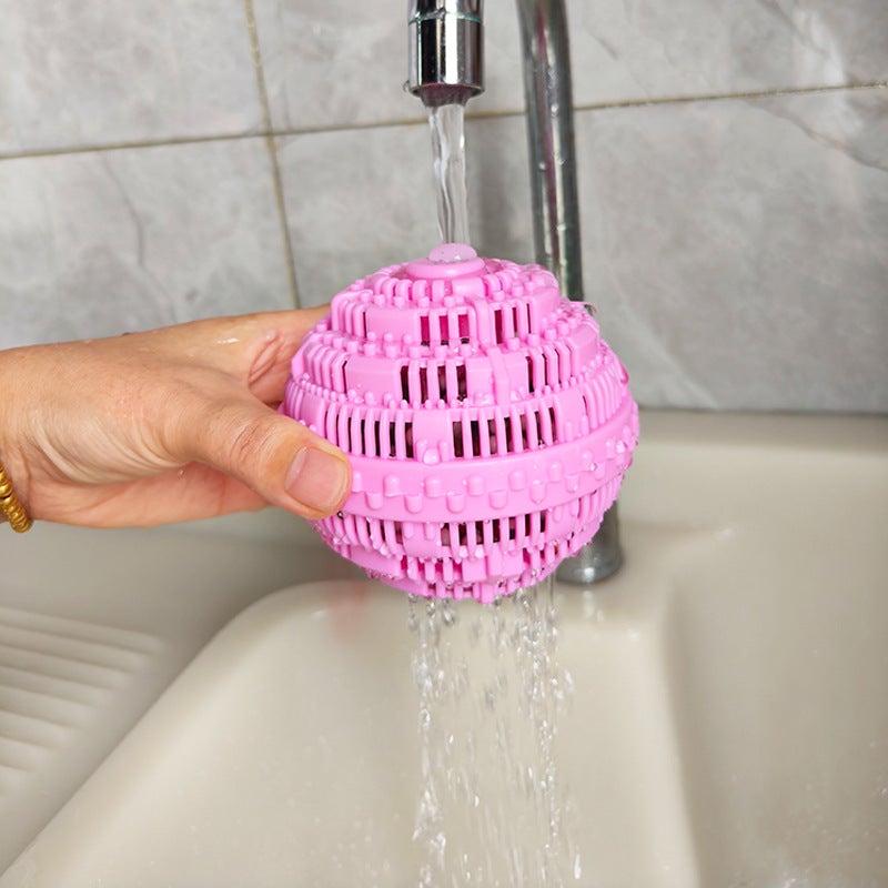 Laundry Ball Large Size Decontamination Anti-Winding Washing Ball Washing Clothes Fragrance Elasticity Does Not Hurt Clothes Magic Ball Ceramic Particles - Image 4